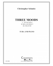 3つのムード（クリストファー・シュミッツ)（テューバ+ピアノ）【Three Moods for tuba and piano】