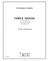 3つのムード（クリストファー・シュミッツ)（テューバ+ピアノ）【Three Moods for tuba and piano】