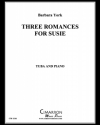 スージーのための3つのロマンス（バーバラ・ヨーク)（テューバ+ピアノ）【Three Romances for Susie】