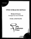 2つのシュトラウスの歌  (クロード・ドビュッシー)（テューバ+ピアノ）【Two Strauss Songs】