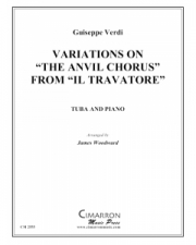 アンビル・コーラスによる変奏曲  (ジュゼッペ・ヴェルディ)（テューバ+ピアノ）【Variations on The Anvil Chorus】