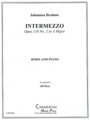 インテルメッツォ（ヨハネス・ブラームス）（ホルン+ピアノ）【Intermezzo】