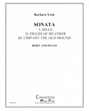 ホルンのためのソナタ（バーバラ・ヨーク）（ホルン+ピアノ）【Sonata for Horn】