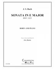 ソナタ・ホ長調・BWV 1035（バッハ）（ホルン+ピアノ）【Sonata in E Major, BWV 1035】