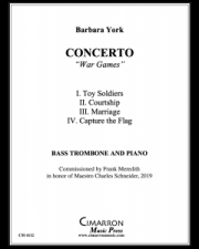 協奏曲 (バーバラ・ヨーク)（バストロンボーン+ピアノ）【Concerto】