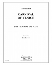 ベニスの謝肉祭（バストロンボーン+ピアノ）【Carnival of Venice】