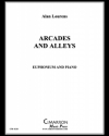 アーケードと路地（アラン・ローレンス）（ユーフォニアム+ピアノ）【Arcades and Alleys】