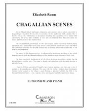 チャガリアン・シーン（エリザベス・ローム）（ユーフォニアム+ピアノ）【Chagallian Scenes】