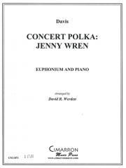 コンサート・ポルカ（ローランド・デービス）（ユーフォニアム+ピアノ）【Concert Polka: Jennie Wren】