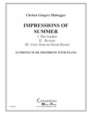 夏の印象（Christa Habegger）（トロンボーン+ピアノ）【Impressions of Summer】