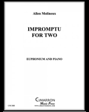 即興曲（アレン・モリノー）（ユーフォニアム+ピアノ）【Impromptu for Two】