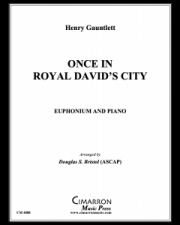 おお、私が眠るとき（ヘンリー・ジョン・ガントレット）（ユーフォニアム+ピアノ）【Once in Royal David's City】