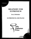 ユーフォニアムのためのラプソディ（ジェリー・ブルーベイカー）（ユーフォニアム+ピアノ）【Rhapsody for Euphonium】