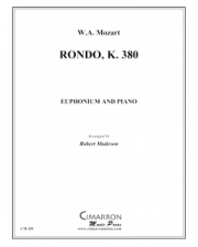ロンド・K. 380（モーツァルト）（ユーフォニアム+ピアノ）【Rondo, K. 380】