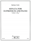 ユーフォニアムのためのソナタ（バーバラ・ヨーク）（ユーフォニアム+ピアノ）【Sonata for Euphonium】
