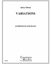 変奏曲（ジェリー・オーウェン）（ユーフォニアム+ピアノ）【Variations - Rich Matteson style solo】