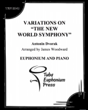 新世界交響曲による変奏曲（アントニン・ドヴォルザーク）（ユーフォニアム+ピアノ）【Variations on The New World Symphony】