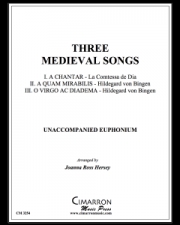 3つの中世の歌（ユーフォニアム）【Three Medieval Songs】