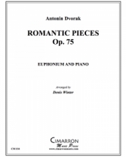 ロマンティックな小品・Op.75（アントニン・ドヴォルザーク）（ユーフォニアム+ピアノ）【Romantic Pieces, Op. 75】