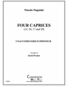 4つのカプリス（ニコロ・パガニーニ）（ユーフォニアム）【Four Caprices (13, 17, 20 and 24)】