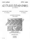 42の基礎練習曲（Galiègue M. Jérôme）（トロンボーン）【42 Etudes Elementaires】