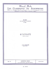 4th Sonata（バッハ）（アルトサックス+ピアノ）【4th Sonata】