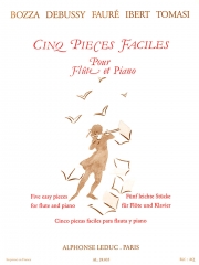 5つのやさしい小品（フルート+ピアノ）【5 Pieces Faciles】