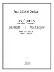 6つの練習曲 (ジャン＝ミシェル・ドフェイ)（トランペット）【6 Etudes】