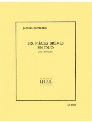 6つのやさしい小品 (ジャック・カステレード)（トランペット二重奏）【6 Pieces Breves En Duo】