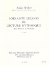 リズムの読譜60題・Vol.2（アラン・ウェーバー） (オーボエ）【60 Leçons De Lecture Rythmique Vol.2】