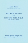 リズムの読譜60題・Vol.1（アラン・ウェーバー） (ピッコロ）【60 Leçons De Lecture Rythmique Vol.1】