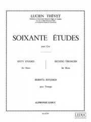 60の練習曲・Vol.1（ルシアン・テヴェ） (ホルン）【60 Etudes - Vol. 1】