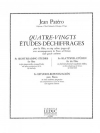 80の練習曲・Vol.3（ジーン・パテーロ） (フルート+ピアノ）【80 Etudes de Dechiffrages Vol.3】