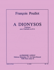 ディオニソス（フランソワ・プリオ）（クラリネット）【A Dionysos】