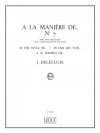 A La Maniere De N07（ジャックス・ドレクリューズ）