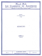 アダージョ（アルカンジェロ・コレッリ） (アルトサックス+ピアノ）【Adagio Classiques No.49】