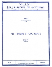 Air tendre et Courante（ジャン＝バティスト・リュリ） (アルトサックス+ピアノ）