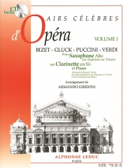 Airs Celebres D'Operas・Vol.1 (クラリネット+ピアノ）