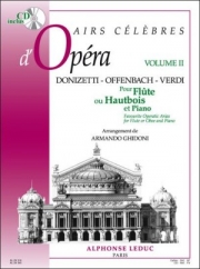 Airs Celebres D'Operas・Vol.2 (フルート+ピアノ）