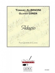 アダージョ（トマゾ・アルビノーニ） (金管五重奏)【Adagio】