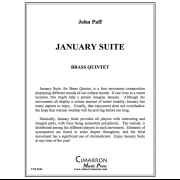 ジャニュアリー・スイート (ジョン・パフ) (金管五重奏)【January Suite】