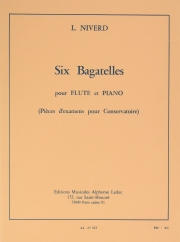 バガテル・No.1・アレグレット（リュシアン・ニヴェール） (フルート+ピアノ）【Bagatelles No.1: Allegretto】