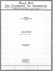 アレグロ（ヘンデル） (アルトサックス+ピアノ）【Allegro Sonate N03】