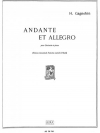 アンダンテとアレグロ（アンリ・ガニュバン） (クラリネット+ピアノ）【Andante et Allegro】