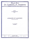 アンダンテとアレグロ（バッハ） (アルトサックス+ピアノ）【Andante Et Allegro  Sonate No.1 】