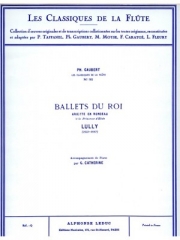ロンド形式によるアリエッタ（ジャン＝バティスト・リュリ） (フルート+ピアノ）【Areitte en Rondeau from 'Les Ballets du Roi'】