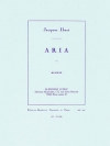 アリア  (ジャック・イベール）(木管三重奏+ピアノ)【Aria】