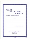 日暮れ前に（エディソン・デニソフ）（アルトフルート+ビブラフォン）【Avant le Coucher du Soleil】