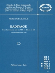 バディナージュ  (ミシェル・デルギュディス）(テナーサックス+ピアノ)【Badinage】