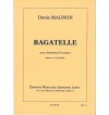 バガテル（デニス・マグノン） (クラリネット+ピアノ）【Bagatelle】